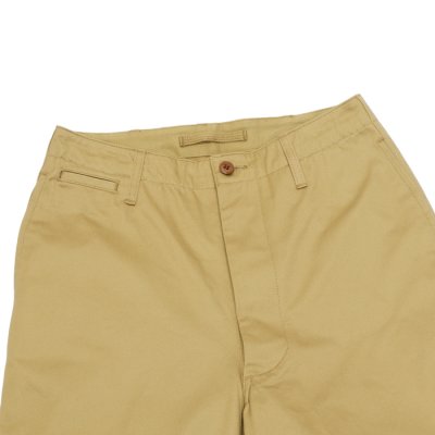 画像2: Nigel Cabourn（ナイジェル・ケーボン）NEW BASIC CHINO PANT（ニューベーシックチノパンツ）WEST POINT/Beige（ベージュ）【裾上げ無料】