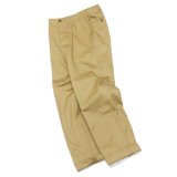 Nigel Cabourn（ナイジェル・ケーボン）NEW BASIC CHINO PANT（ニューベーシックチノパンツ）WEST POINT/Beige（ベージュ）【裾上げ無料】