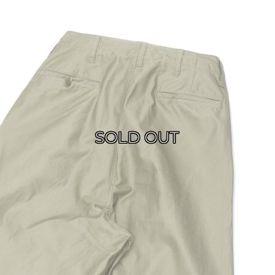 画像6: Nigel Cabourn（ナイジェル・ケーボン）NEW BASIC CHINO PANT（ニューベーシックチノパンツ）"LIGHT MOLESKIN" / Green（グリーン）