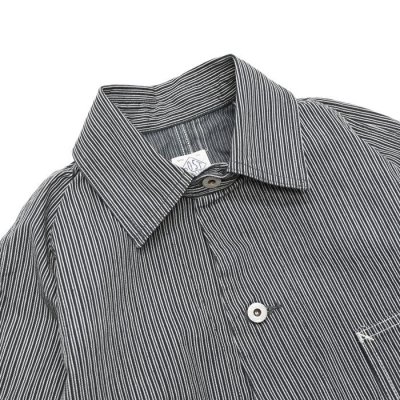 画像3: 『OUTLET』Post O'Alls（ポストオーバーオールズ）POST43（ポスト43）"Reverse Liberty Stripe" / Indigo（インディゴ）※Mサイズのみ
