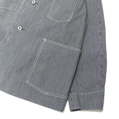 画像7: 『OUTLET』Post O'Alls（ポストオーバーオールズ）POST43（ポスト43）"Reverse Liberty Stripe" / Indigo（インディゴ）※Mサイズのみ