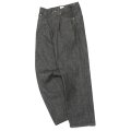 blurhms ROOTSTOCK（ブラームスルーツストック）12.9oz Selvage Denim Pants（12.9ozセルヴィッチデニムパンツ）STANDARD/Black（ブラック）【裾上げ無料】