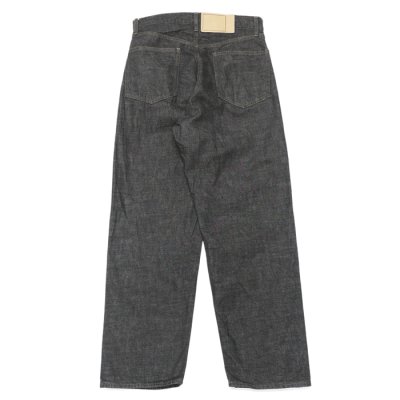 画像2: blurhms ROOTSTOCK（ブラームスルーツストック）12.9oz Selvage Denim Pants（12.9ozセルヴィッチデニムパンツ）"STANDARD" / Black（ブラック）【裾上げ無料】