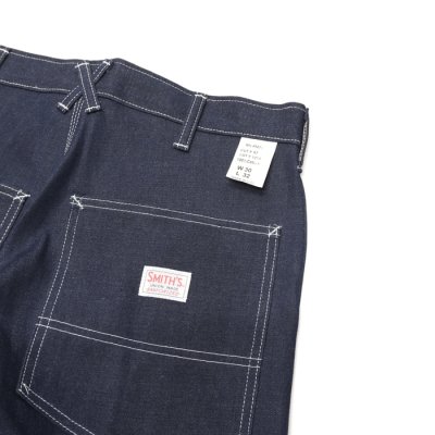 画像8: SMITH'S AMERICAN（スミスアメリカン）CHARIE PANTS THE ORIGINAL（ペインターパンツ）"Made in USA" / Indigo Denim（インディゴデニム）※ノンウォッシュ【裾上げ無料】