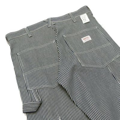 画像5: SMITH'S AMERICAN(スミスアメリカン)CHARIE PANTS THE ORIGINAL(ペインターパンツ)"Made in USA" / Hickory Stripe(ヒッコリーストライプ)※ノンウォッシュ【裾上げ無料】