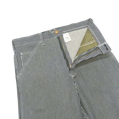画像3: SMITH'S AMERICAN(スミスアメリカン)CHARIE PANTS THE ORIGINAL(ペインターパンツ)"Made in USA" / Hickory Stripe(ヒッコリーストライプ)※ノンウォッシュ【裾上げ無料】