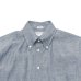 画像3: INDIVIDUALIZED SHIRTS（インディビジュアライズドシャツ）Classic Fit B.D. Shirt（クラシックフィットボタンダウンシャツ）"RIGID CHAMBRAY"/Blue（ブルー）