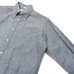 画像4: INDIVIDUALIZED SHIRTS（インディビジュアライズドシャツ）Classic Fit Long Sleeve B.D.Shirt（クラシックフィットロングスリーブボタンダウンシャツ）"RIGID CHAMBRAY"/Blue（ブルー）