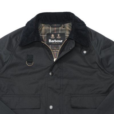 画像3: Barbour(バブァー)SPEY(スペイ)PEACH SKIN/Navy(ネイビー)