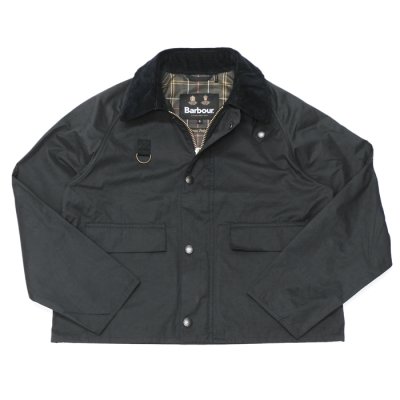 画像1: Barbour（バブァー）SPEY（スペイ）PEACH SKIN/Navy（ネイビー）