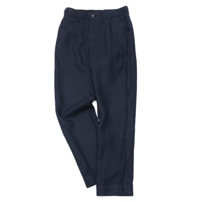 画像1: ENGINEERED GARMENTS（エンジニアードガーメンツ）Andover Pant（アンドーバーパンツ）"Linen Twill" / Navy（ネイビー）
