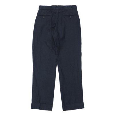 画像2: ENGINEERED GARMENTS（エンジニアードガーメンツ）ANDOVER PANT（アンドーバーパンツ）Linen Twill/Navy（ネイビー）