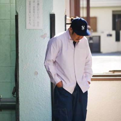 画像9: INDIVIDUALIZED SHIRTS（インディビジュアライズドシャツ）Classic Fit MBDM B.D. Shirt（クラシックフィットボタンダウンシャツ）"CANDY STRIPE" / Red（レッド）