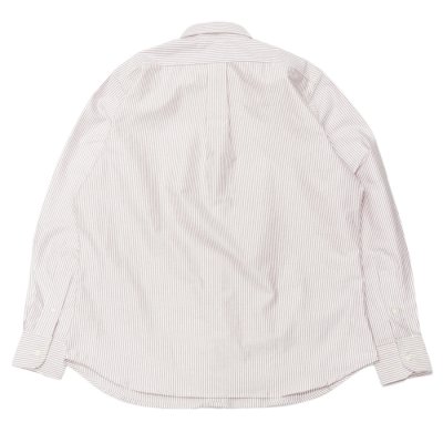 画像2: INDIVIDUALIZED SHIRTS（インディビジュアライズドシャツ）Classic Fit MBDM B.D. Shirt（クラシックフィットボタンダウンシャツ）"CANDY STRIPE"/Red（レッド）※14Hのみ