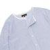 画像7: A VONTADE（アボンタージ）Sleeping Shirts 3/4 Sleeve（スリーピングシャツ7分袖）Hard Twist Yarn Seersucker/White（ホワイト）・Blue Stripe（ブルーストライプ）