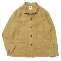 F.O.B FACTORY（エフオービーファクトリー）HEMP SHIRT JACKET（ヘンプシャツジャケット）HEMP OX/Khaki（カーキ）