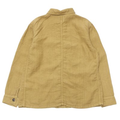 画像2: F.O.B FACTORY（エフオービーファクトリー）HEMP SHIRT JACKET（ヘンプシャツジャケット）HEMP OX/Khaki（カーキ）