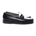 画像1: G.H.BASS（ジーエイチバス）LARSON MOC PENNY LOAFER（ラーソンモックペニーローファー）レザーソール/Black×White（ブラック×ホワイト） (1)