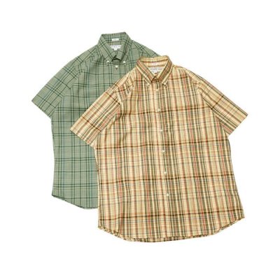 画像7: INDIVIDUALIZED SHIRTS(インディビジュアライズドシャツ)Classic Fit Short Sleeve MBDM B.D.Shirt(クラシックフィットショートスリーブボタンダウンシャツ)"HOT WEATHER MADRAS" / Ivy(アイビー)