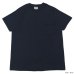 画像2: Goodwear（グッドウェア）Short Sleeve Crew Neck Pocket Tee（ショートスリーブクルーネックポケット付Tシャツ）/Navy（ネイビー）・Used Green（ユーズドグリーン） (2)