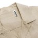 画像8: KAPTAIN SUNSHINE（キャプテンサンシャイン）Linen Silk Open Collar Shirt（リネンシルクオープンカラーシャツ）WASHED LINEN SILK CLOTH/Natural（ナチュラル）・Ink Black（インクブラック）