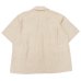 画像3: KAPTAIN SUNSHINE（キャプテンサンシャイン）Linen Silk Open Collar Shirt（リネンシルクオープンカラーシャツ）WASHED LINEN SILK CLOTH/Natural（ナチュラル）・Ink Black（インクブラック） (3)