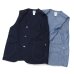 画像9: Post O'Alls（ポストオーバーオールズ）Royal Traveler（ロイヤルトラベラー）Vintage Sheeting/Chambray（シャンブレー）