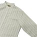画像4: *A VONTADE（アボンタージ）Banded Collar Shirts（バンドカラーシャツ）"End on End Broad" / Blue Stripe（ブルーストライプ）※Mサイズのみ (4)