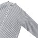 画像4: A VONTADE（アボンタージ）Banded Collar Shirts（バンドカラーシャツ）Cotton Linen Chambray/Navy Stripe（ネイビーストライプ） (4)