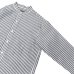 画像4: *A VONTADE（アボンタージ）Banded Collar Shirts（バンドカラーシャツ）"Cotton Linen Chambray" / Navy Stripe（ネイビーストライプ）