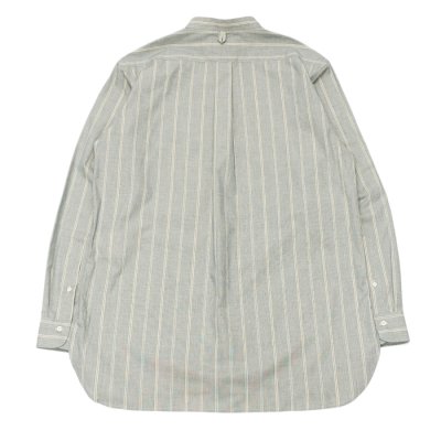 画像2: *A VONTADE（アボンタージ）Banded Collar Shirts（バンドカラーシャツ）"End on End Broad" / Blue Stripe（ブルーストライプ）※Mサイズのみ