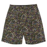 ENGINEERED GARMENTS（エンジニアードガーメンツ）SUNSET SHORT（サンセットショーツ）Cotton Batik/Olive（オリーブ）