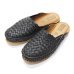画像2: MOHINDERS（モヒンダーズ）CITY SLIPPER（シティースリッパ）WOVEN/Black（ブラック） (2)