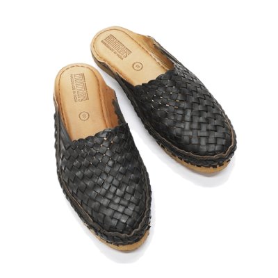 画像4: MOHINDERS(モヒンダーズ)CITY SLIPPER(シティースリッパ)WOVEN/Black(ブラック)