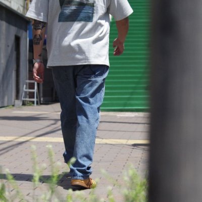 画像11: F.O.B FACTORY（エフオービーファクトリー）SELVEDGE 66 DENIM 5P（セルヴィッチ66デニム5P）"13oz Selvedge Denim" / Used（ユーズド加工）【裾上げ無料】