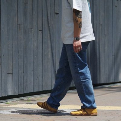 画像10: F.O.B FACTORY（エフオービーファクトリー）SELVEDGE 66 DENIM 5P（セルヴィッチ66デニム5P）"13oz Selvedge Denim" / Used（ユーズド加工）【裾上げ無料】