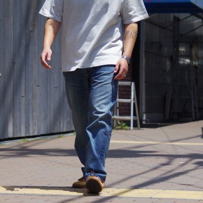 画像9: F.O.B FACTORY（エフオービーファクトリー）SELVEDGE 66 DENIM 5P（セルヴィッチ66デニム5P）"13oz Selvedge Denim" / Used（ユーズド加工）【裾上げ無料】