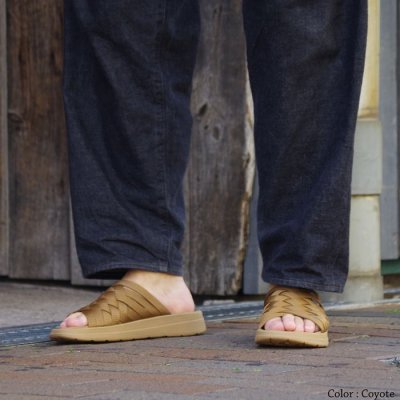 画像9: MALIBU SANDALS（マリブサンダルズ）ZUMA（ズマ）"POLYESTER" / Black×Black（ブラック×ブラック）