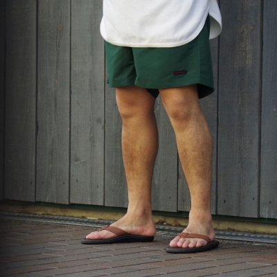 画像8: ISLAND SLIPPER（アイランドスリッパ）PB202 (レザートングサンダル・ブラックソール) / Chocolate×Whisky（チョコレート×ウイスキー）