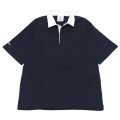 BARBARIAN（バーバリアン）カジュアルラガーシャツショートスリーブ 8oz-NEW FIT-（SOLID）/Navy（ネイビー）
