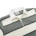 画像3: BARBARIAN（バーバリアン）Light Weight Rugby Collar Shirt S/S（ライトウェイト ラグビーカラーシャツS/S） "ALTERNATING STRIPES" / Ivory×Bottle×Oxford×Navy（アイボリー×ボトル×オックスフォード×ネイビー）