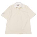BARBARIAN（バーバリアン）カジュアルラガーシャツショートスリーブ 8oz-NEW FIT-（SOLID）/Ivory（アイボリー）