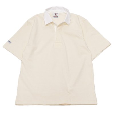 画像1: BARBARIAN（バーバリアン）カジュアルラガーシャツショートスリーブ 8oz-NEW FIT-（SOLID）/Ivory（アイボリー）