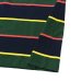 画像5: BARBARIAN（バーバリアン）Light Weight Rugby Collar Shirt S/S（ライトウェイト ラグビーカラーシャツS/S） ”ALTERNATING STRIPES" / Navy×Gold×Bottle×Red（ネイビー×ゴールド×ボトル×レッド）