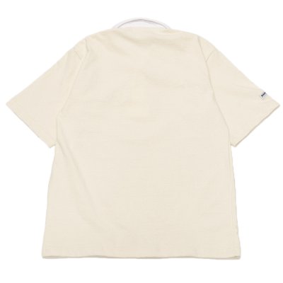 画像2: BARBARIAN（バーバリアン）カジュアルラガーシャツショートスリーブ 8oz-NEW FIT-（SOLID）/Ivory（アイボリー）