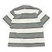 画像2: BARBARIAN（バーバリアン）Light Weight Rugby Collar Shirt S/S（ライトウェイト ラグビーカラーシャツS/S） "ALTERNATING STRIPES" / Ivory×Bottle×Oxford×Navy（アイボリー×ボトル×オックスフォード×ネイビー） (2)