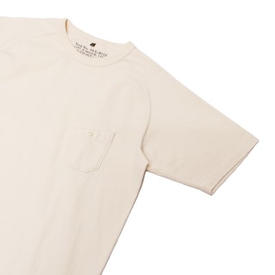画像9: Nigel Cabourn(ナイジェル・ケーボン)9.5oz BASIC T-SHIRT(9.5ozベーシックTシャツ)/ Ivory(アイボリー)・Black(ブラック)