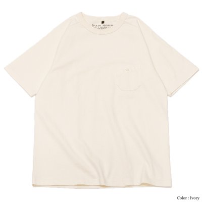画像2: Nigel Cabourn（ナイジェル・ケーボン）9.5oz BASIC T-SHIRT（9.5ozベーシックTシャツ）/Ivory（アイボリー）・Black（ブラック）
