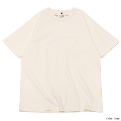 画像2: Nigel Cabourn（ナイジェル・ケーボン）BASIC T-SHIRT（ベーシックTシャツ）9.5oz Open end Cotton/Ivory（アイボリー）・Charcoal（チャコールグレー）