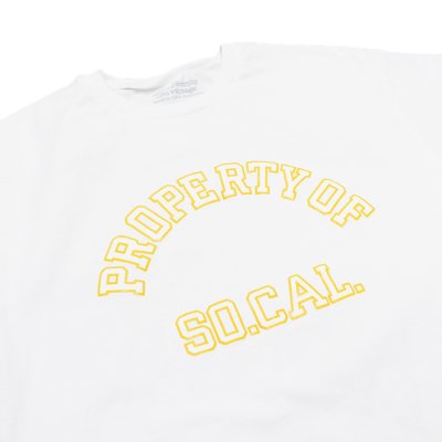 画像7: Sloppy Supply（スラッピーサプライ）Short Sleeve Print Tee（ショートスリーブプリントTシャツ）"SO.CAL"/White（ホワイト）・Blue（ブルー）
